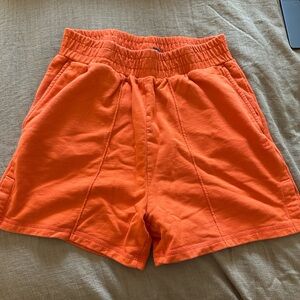 Sweaty Betty Bright Orange Casual Shorts
